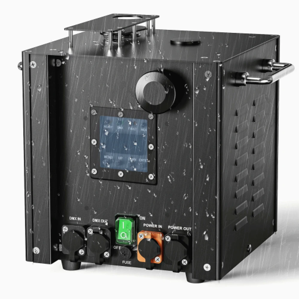750W Waterdichte sparkular sterretjes machine zwart