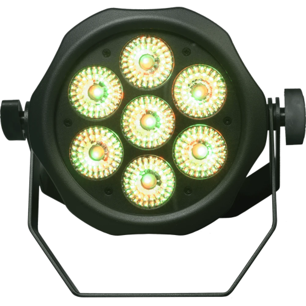 ALGAM LIGHTING - IP-PAR-712-HEX HEX - Waterdicht LED projectoren 7 x 12W RGBWAU IP65 - Afbeelding 5