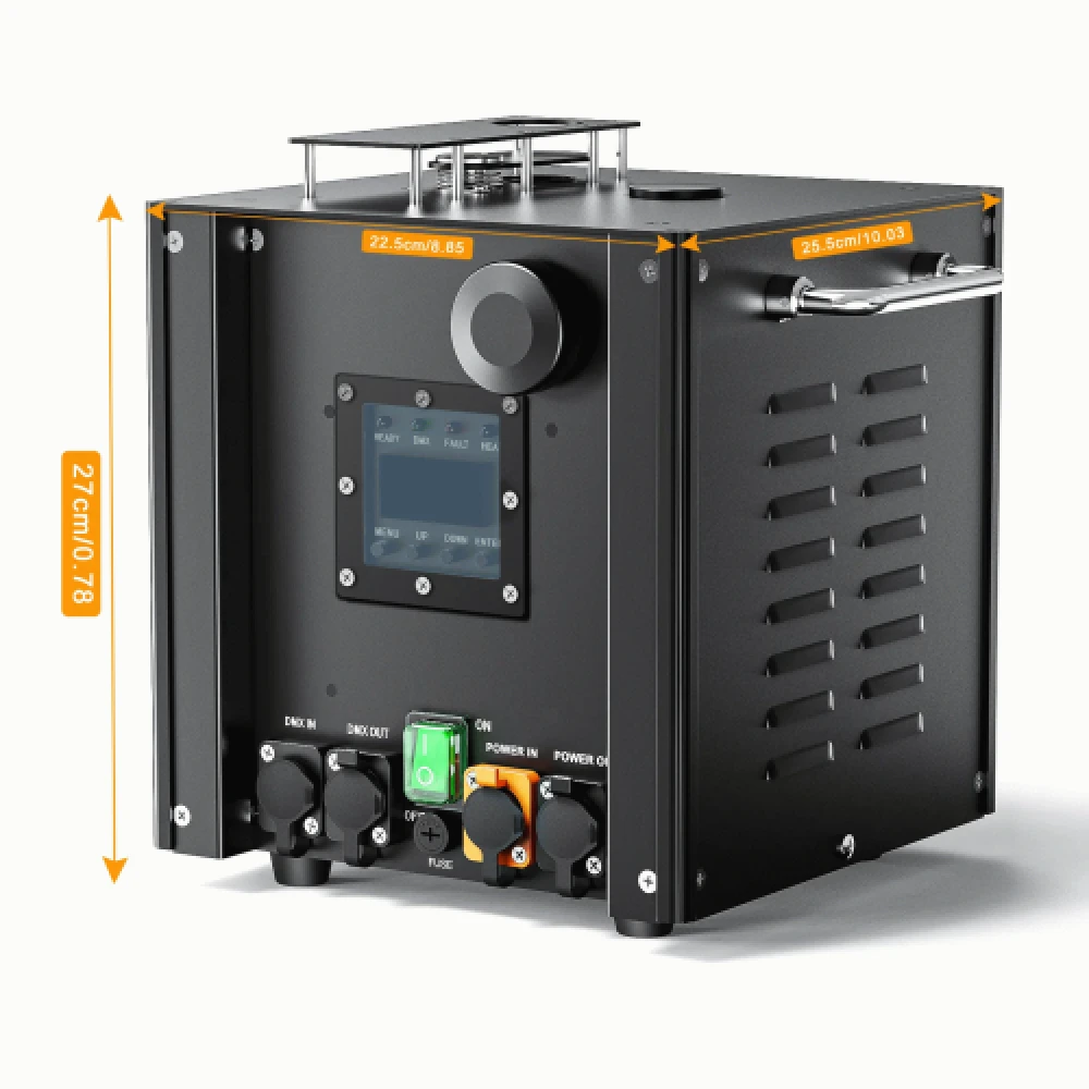 750W Waterdichte sparkular sterretjes machine zwart - Afbeelding 5