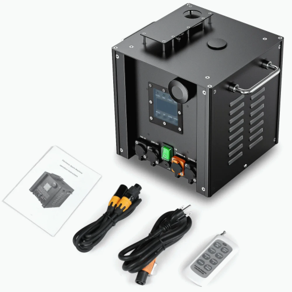 750W Waterdichte sparkular sterretjes machine zwart - Afbeelding 6
